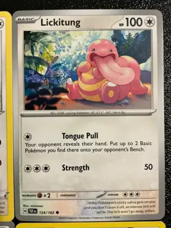 x9 Lickitung Lickylicky Pokemon TCG mixed LOT collection Set 👅😝🔥🥰 - Image 4