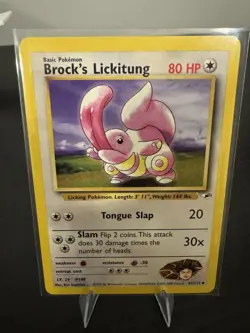 Brock's Lickitung 41/132 Pokemon Gym Heroes Regular - Image 1