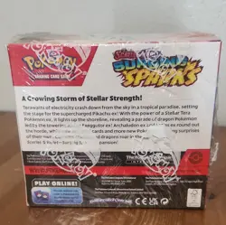 Pokemon TCG Scarlet & Violet Surging Sparks Booster Box English Pikachu - Image 2