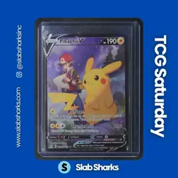 2022 POKEMON SWORD & SHIELD LOST ORIGIN TRAINER GALLERY #TG16/TG30 PIKACHU V - Image 1