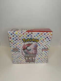 Japanese Pokemon 151 Booster Box Factory Sealed (20 Booster Packs) Pokemon TCG - Image 1