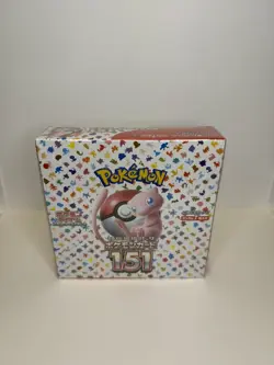 Japanese Pokemon 151 Booster Box Factory Sealed (20 Booster Packs) Pokemon TCG - Image 1