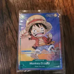 Monkey.D.Luffy P-037 One Piece Promotion Cards Foil Sealed - Image 1