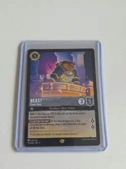 Beast - Tragic Hero 173/204 - Rise of the Floodborn Disney Lorcana - NM - Image 1