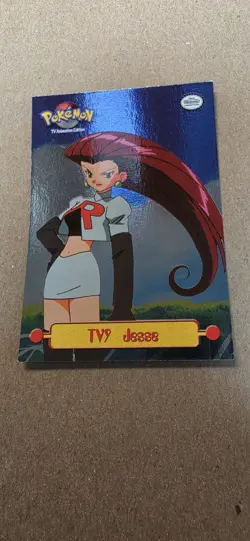 Pokemon Card - Topps TV Animation Edition Jesse TV9 Foil - Image 1