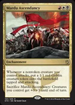 Mardu Ascendancy -Foil Light Play MTG Khans of Tarkir - Image 1