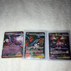 Pokemon TCG Mega Floette EX Holo 3-Card Lot English Mega Evolution Chaos Rising - Image 1