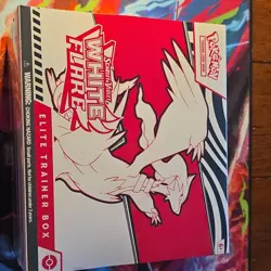 Pokemon TCG Scarlet & Violet White Flare Elite Trainer Box English 2025 9 Cards - Image 1
