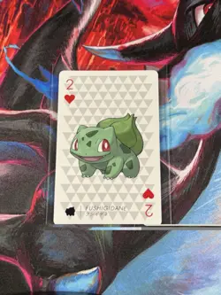 Bulbasaur - 2013 Yveltal Pokemon Y Poker Deck - Pokemon XY Playing Card - Image 1