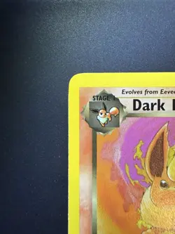 Dark Flareon 1st Edition Non-Holo Team Rocket 35/82 Rare Vintage Pokemon Card - Image 2