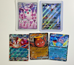 Pokemon Card Lot EX, IR, Promo Wigglytuff Iron Bundle Black Star Promo - Image 1