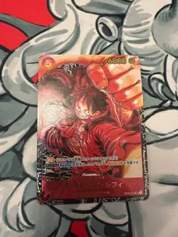 One Piece card OP05 ST01-012 Monkey D. Luffy SR Parallel Japanese Era - Image 1