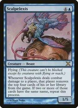 Scalpelexis 10th Edition MINT Blue Rare MAGIC THE GATHERING MTG CARD ABUGames - Image 1