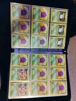 Vintage/modern Pokemon Card Binder Lot 500+ Cards 30 Pages Total Base Set/Jungle - Image 5