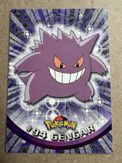 Topps Pokemon Card Gengar #94 Non-Holo Blue Label First Print - Image 1