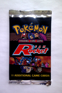POK'EMON TEAM ROCKET BOOSTER PACK 1999 TRADING CARD GAME - NEW SEALED - Image 1