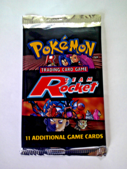 POK'EMON TEAM ROCKET BOOSTER PACK 1999 TRADING CARD GAME - NEW SEALED - Image 2