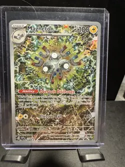 Pokemon Magneton 159 Sv: Scarlet & Violet Promo Cards Holo LP - Image 1