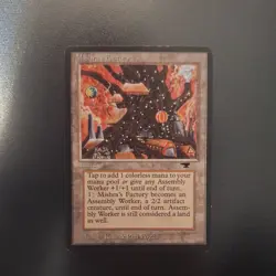 Mishra's Factory (Autumn / Fall) Magic Card Antiquities MTG - LP (Excellent) - Image 1
