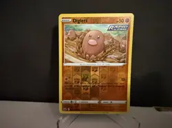 2021 Pokemon TCG Diglett 076 Chilling Reign Reverse Holo Card NM+ - Image 1