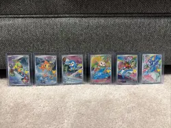 Pokemon TCG First Partner ILLUSTRATION COLLECTION 6 Of 9 CARD SET Series 1 Promo - Image 1