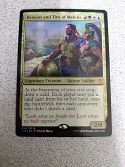 Kynaios and Tiro of Meletis Commander 2016 Foil - Image 1