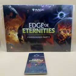 Edge of Eternities WPN COMMANDER PARTY PROMO MARKETING MATERIAL SEALED SET - Image 1