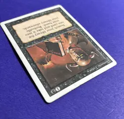 Demonic Tutor Revised Edition HP MTG Heavily Played See - Image 4