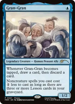 1 x Gran-Gran - Commander Promo - Unique & Misc. Promos - NM-Mint - MTG - Image 1