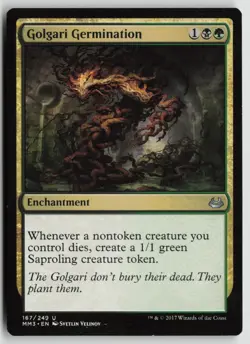 Golgari Germination Lightly Played 167 Modern Masters 2017 Magic: The Gathering - Image 1