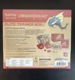 POKEMON TCG XY BREAKPOINT FACTORY SEALED ELITE TRAINER BOX. - Image 2