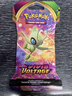 Pokemon TCG Sword and Shield Vivid Voltage Blister Pack 820650807503 - Image 1