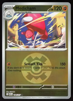 Medicham (Quick Ball) 104/217 Common Ascended Heroes Pokemon Reverse Holo NM - Image 1