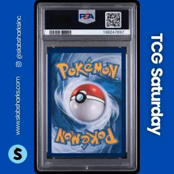2018 POKEMON SUN & MOON ULTRA PRISM #150/156 LANA FULL ART PSA 8 - Image 2