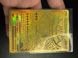 Mega Zygarde EX Gold Hyper Rare 124/088 Pokemon Perfect Order English 2026 NM - Image 2