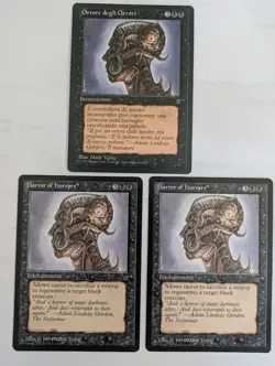 3 Horror of Horrors Legends MTG LP+ Free shipping with tracking - Image 1