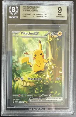 Pokemon Pikachu EX 276/217 Ascended Heroes SIR BGS 9 English - Image 1