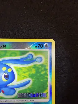 Pokemon Manaphy Reverse Holo Stamped Promo 9/130 Diamond and Pearl in MP+ - Image 4