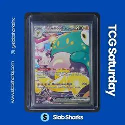 2025 POKEMON JOURNEY TOGETHER #183 IONO'S BELLIBOLT EX SPECIAL ILLUSTRATION RARE - Image 1