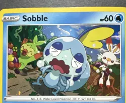 The Pokemon Company Sobble SWSH073 SWSH Promo Holo Basic 60 HP English - Image 5