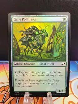 Gene Pollinator *FOIL Common* Magic MtG x1 Edge of Eternities - Image 1