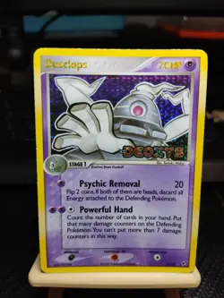 Dusclops 7/107 Reverse Holo Stamped Pokemon Deoxys 2005 MP - Image 1