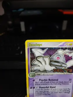 Dusclops 7/107 Reverse Holo Stamped Pokemon Deoxys 2005 MP - Image 2