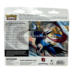 Sword & Shield Base 3 Pack Booster Blister Galarian Ponyta Pokemon - Image 2