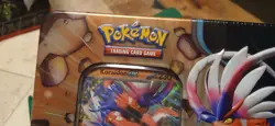 Pokemon TCG Slashing Legends Tin: Featuring Koraidon ex SEALED - Image 2