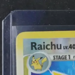 2007 POKEMON DIAMOND & PEARL MYSTERIOUS TREASURES #15/123 RAICHU REVERSE HOLO - Image 3