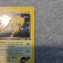 Pokemon TCG Rocket’s Zapdos 15/132 Holo Rare WOTC - Image 4