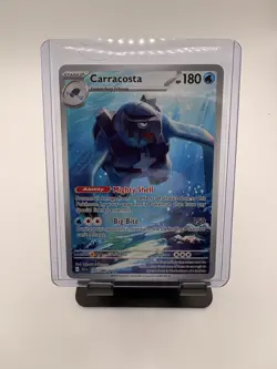 Pokemon TCG Carracosta 107/086 SV11B: Black Bolt Holo Illustration Rare MINT/NM - Image 1