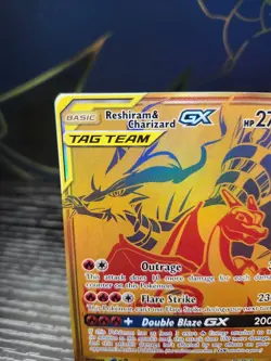Reshiram & Charizard GX SM247 Pokemon TCG SM Promos NM - Image 2
