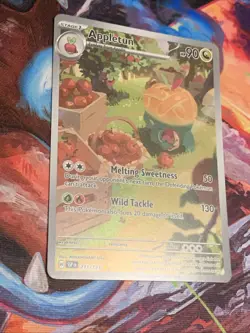 Pokemon TCG Appletun 211/191 Surging Sparks Illustration Rare 211/191 Mint - Image 3